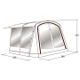 Annesso alla tenda Outwell Universal Awning Size 1
