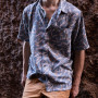 Camicia da uomo Roayal Robins M Camino Pucker S/S