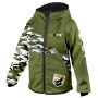 Giacca softshell per bambini WAMU Khaki khaki KHAKI