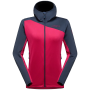 Giacca in pile da donna La Sportiva Cosmic Thermal Hoody W rosa/blu Azalea/Night Sky