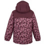 Giacca invernale per bambini Regatta Lofthouse Fig/Violet Leopard