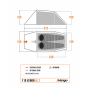 Tenda ultraleggera Force Ten Xenon UL 2