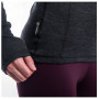 Maglietta sportiva da donna Sensor Merino Bold Roll Neck dl.rukáv