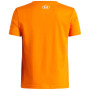 Maglietta sportiva per bambini Under Armour UA B Logo Wordmark SS Outrageous Orange