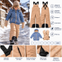 Pantaloni invernali per bambini DucKsday Bip Pants Londen