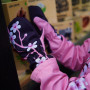 Guanti softshell per bambini WAMU Pink
