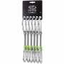 Set express Climbing Technology Lime set 12 cm DY 6 ks silver