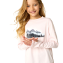 Maglietta da bambino Regatta Winter Alvarado Pink Haze