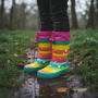 Stivali da pioggia per bambini Pidilidi Rainbow