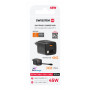 Adattatore Swissten SlideCharge Gan 45W, 1X USB-A 18W + kabel USB-C 0,75 m