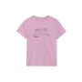 Maglietta da bambino 4F Tshirt Fnk F1199 Light Pink rosa chiaro LIGHT PINK