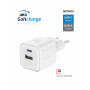 Caricatore Swissten TRAVEL CHARGER GaN 1x USB-C 35W PD + 1x USB-A 27W QC