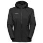 Giacca da donna Mammut Rime Light IN Hybrid Hooded Jacket Women nero black 0001