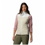Gilet da donna Columbia Powder Pass™ III Hybrid Vest beige Dark Stone, Sea Salt