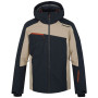 Giacca da sci da uomo Hannah Kelton nero/beige anthracite/safari