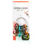 Portachiavi Nite Ize KeyRing Locker Aluminum 5 S-Biner