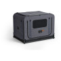 Box pieghevole per cani FikaGo Queen grigio Grey