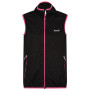 Gilet da donna Regatta Wmn Lankin B/W II nero/rosa Black(Flamingo Pink)