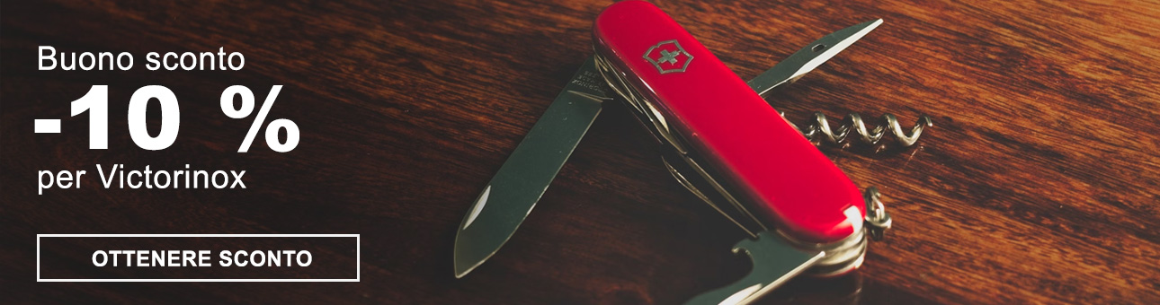 SCONTO CUPON -10% per Victorinox