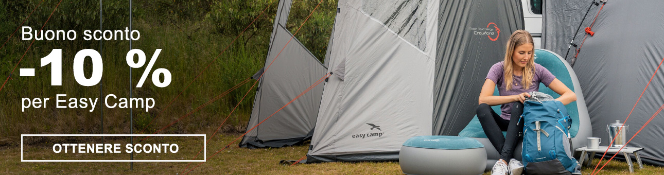 SCONTO CUPON -10% per Easy Camp